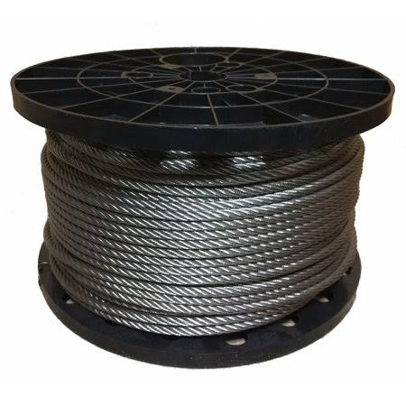 3/16 inch Stainless Steel Aircraft Cable Wire Rope 7x19 316 1500 Feet X1198