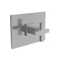 English Bronze Shower Trim Plate with Cross Handle V22797