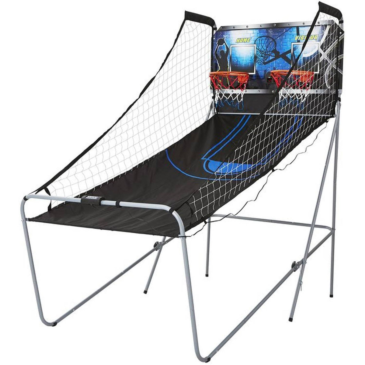 Foldable Arcade Basketball Game with 3 Basketballs and Air Pump B787