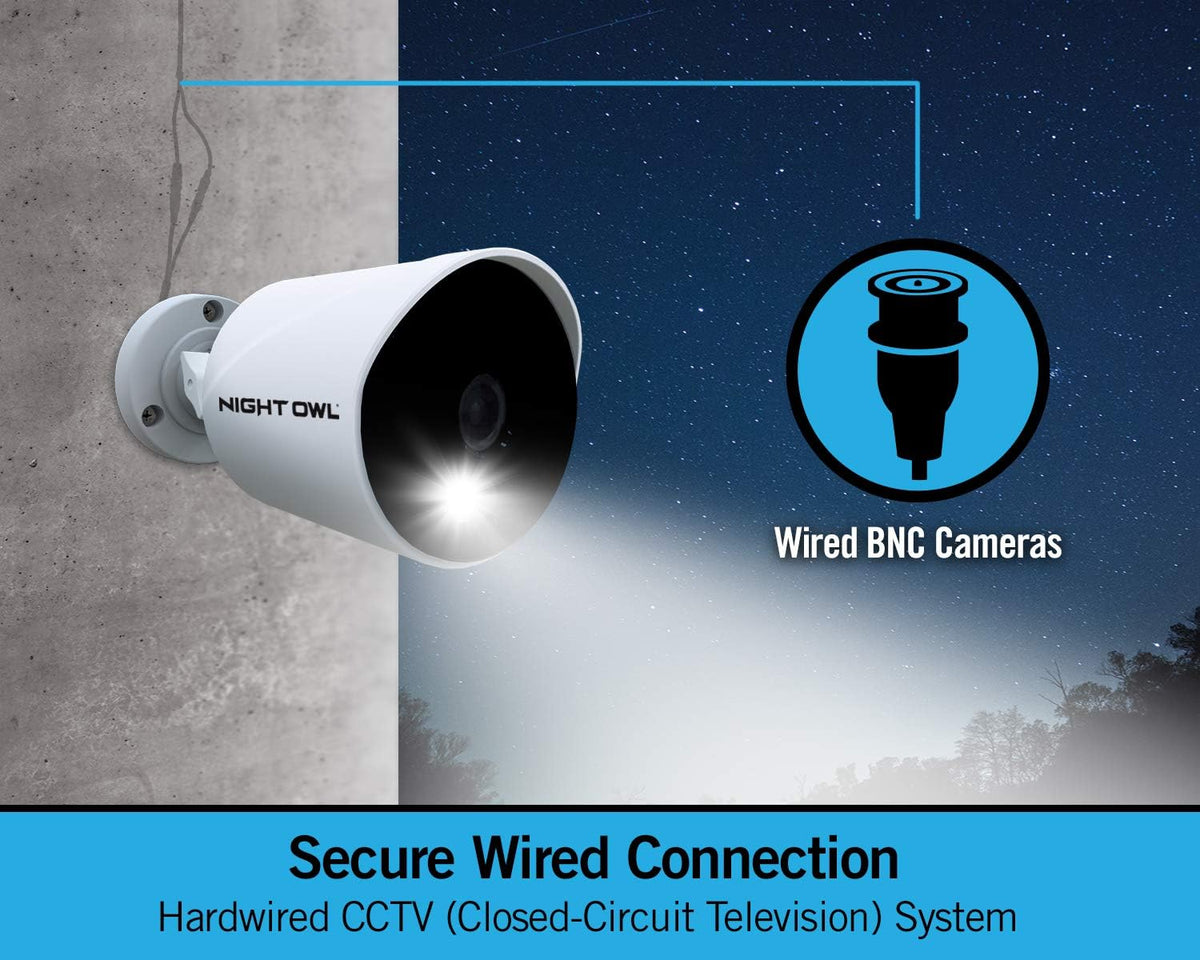 4 Wired 1080p HD Indoor/Outdoor Security Camera System with 1TB Hard Drive P5233