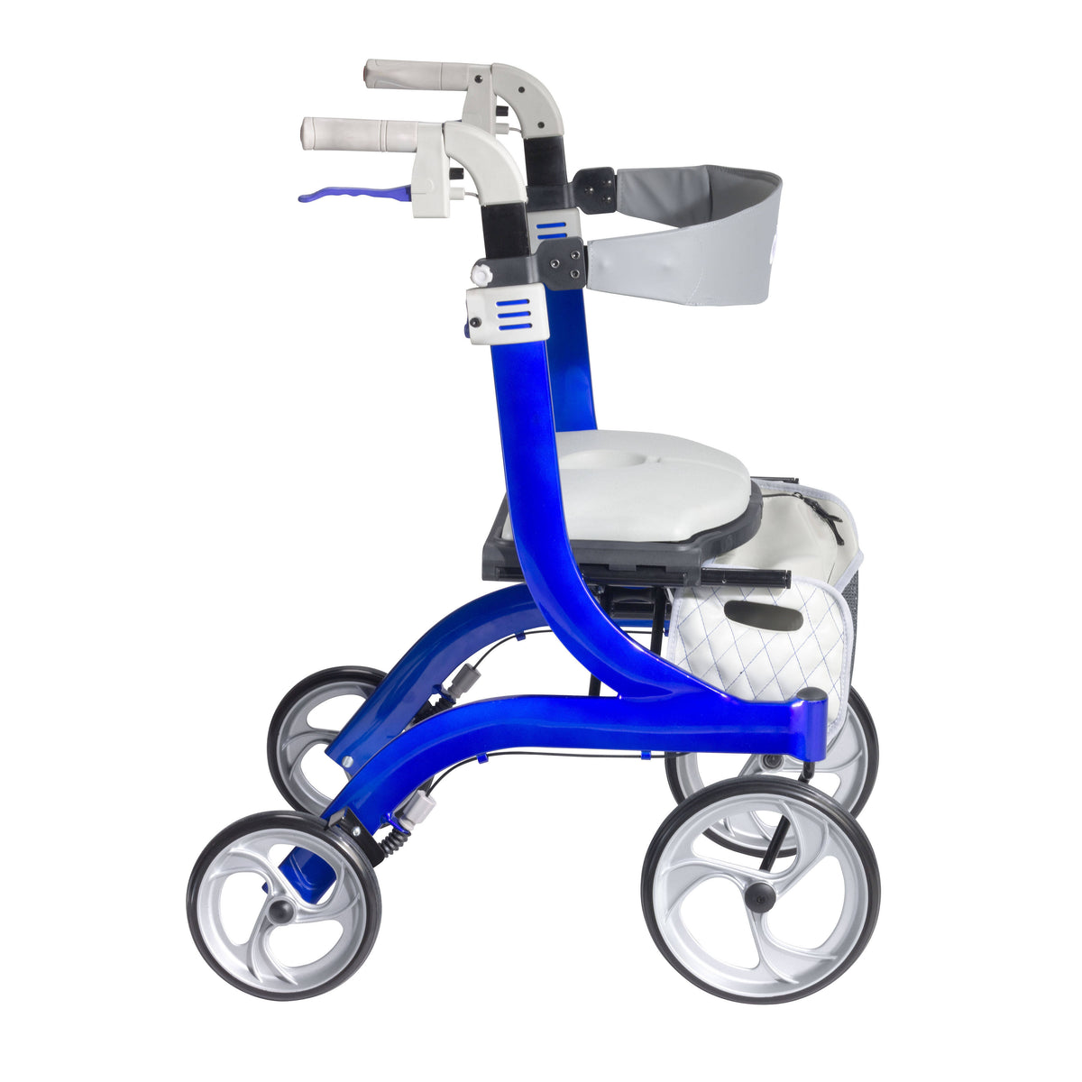 Blue Euro Style Rollator Rolling Walker F114