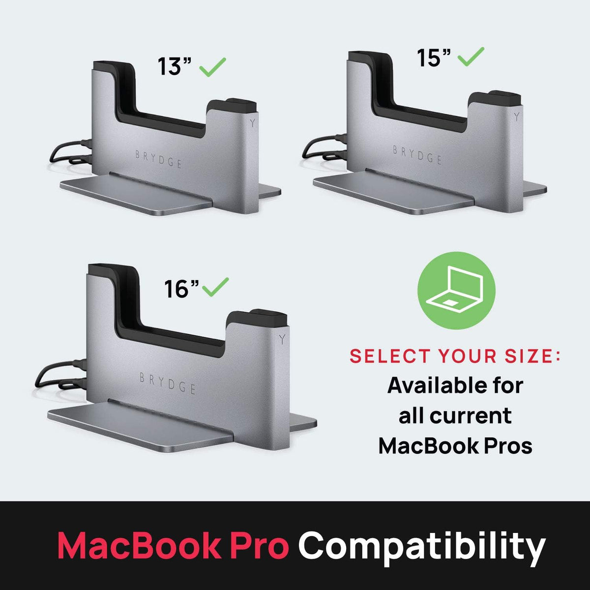 Space-Saving Laptop Stand Vertical Docking Station Z576