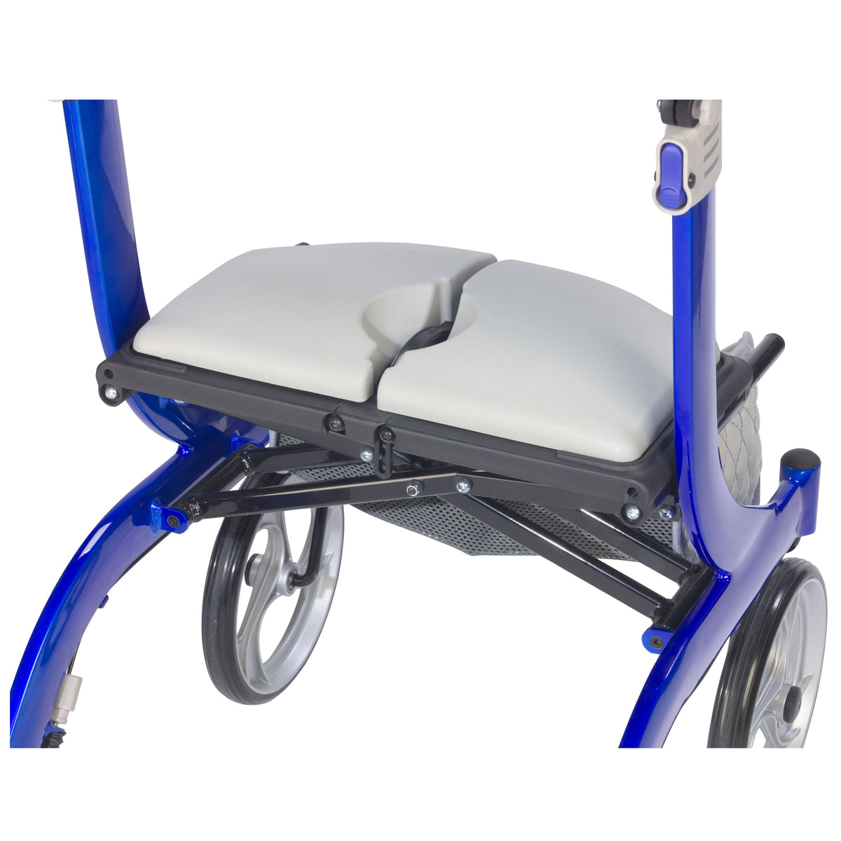 Blue Euro Style Rollator Rolling Walker F114