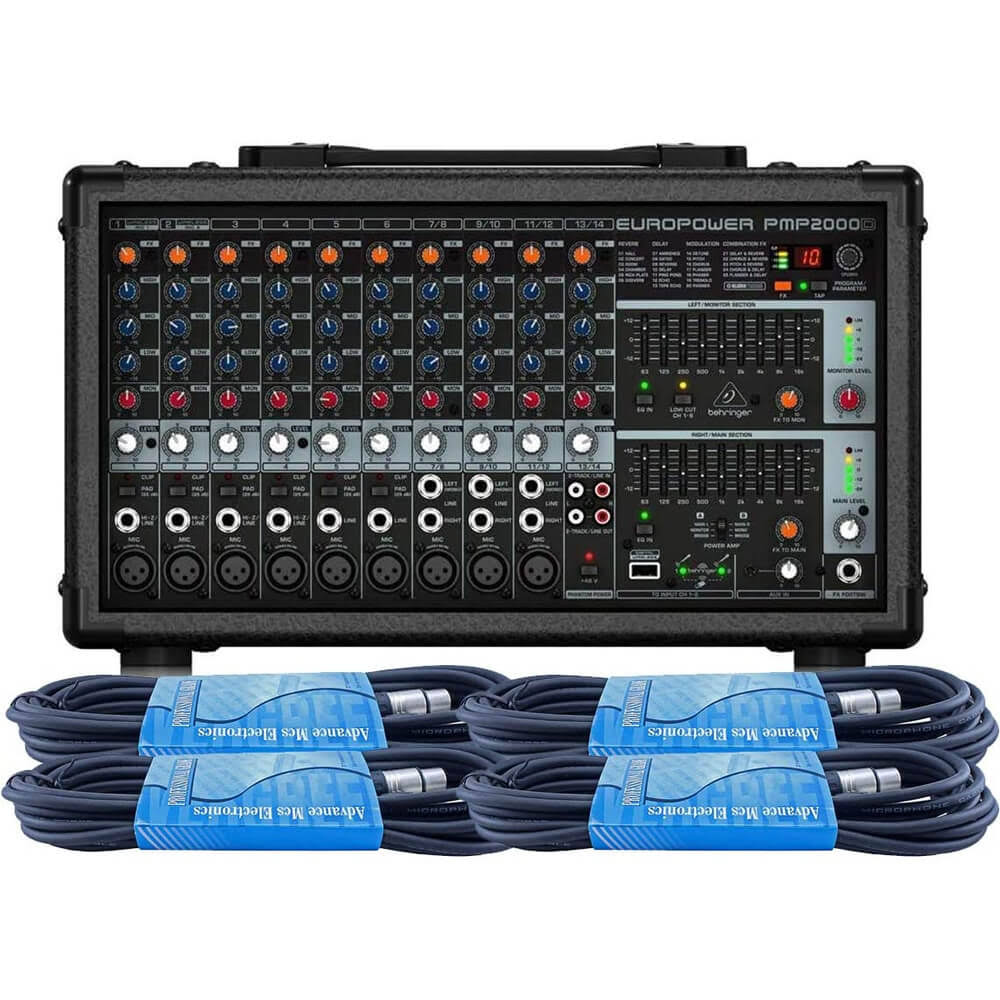 2000W 14-Channel Powered Mixer U836612