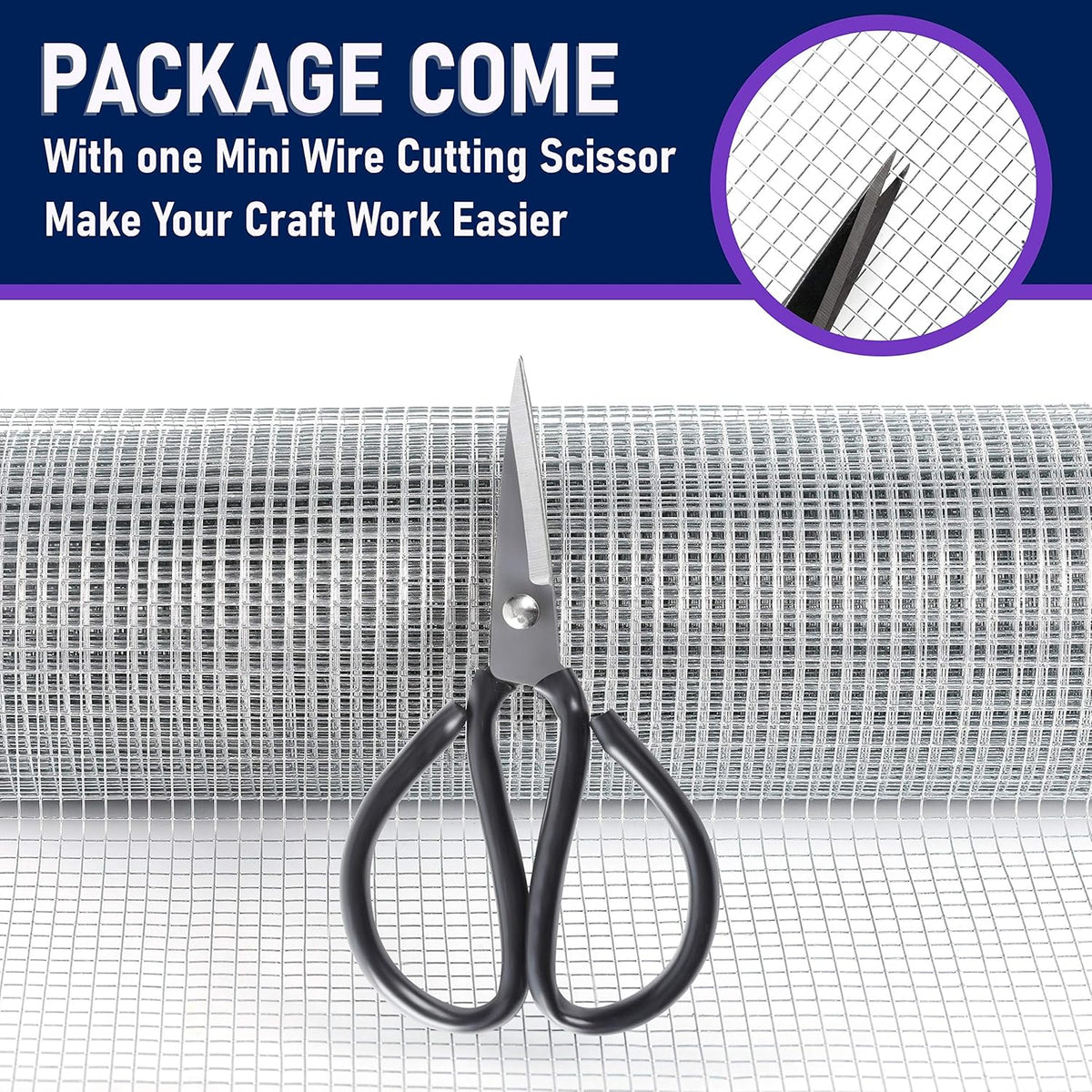 16IN x 15FT 1/4 Inch Galvanized Welded Wire Mesh 18 Gauge Q6047