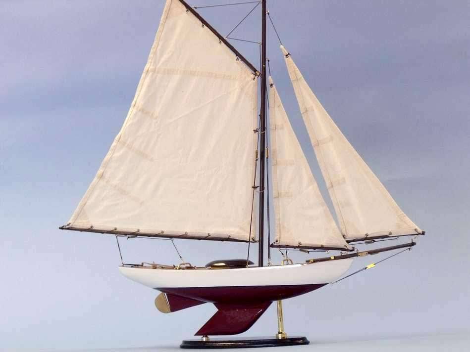 Wood Sailboat A761
