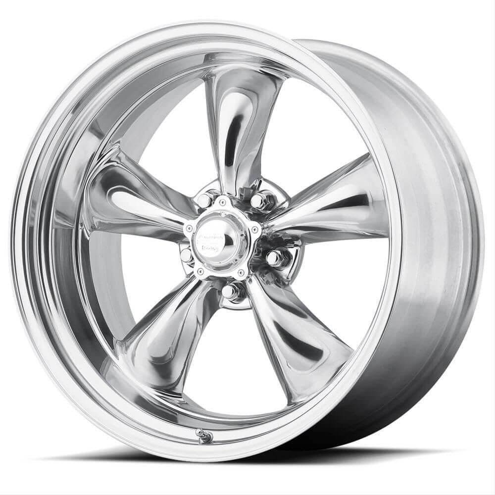 17x7 5x120.65 Polished Wheels A380