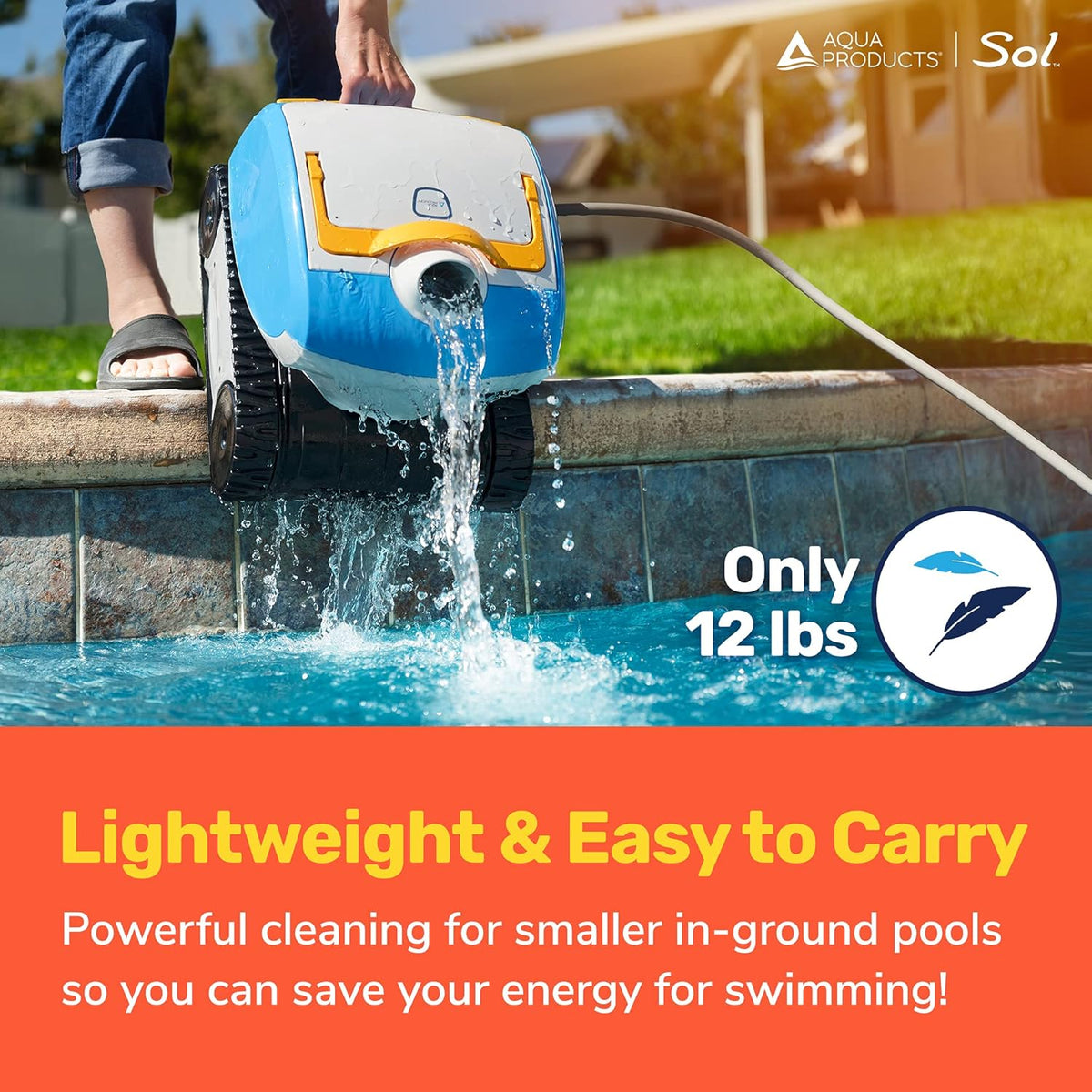 Robotic Pool Cleaner with 50ft Cable R950814