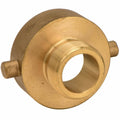 Fire Hose Adapter Pin Lug Brass 2-1/2 in x 4-1/2 in Z628237