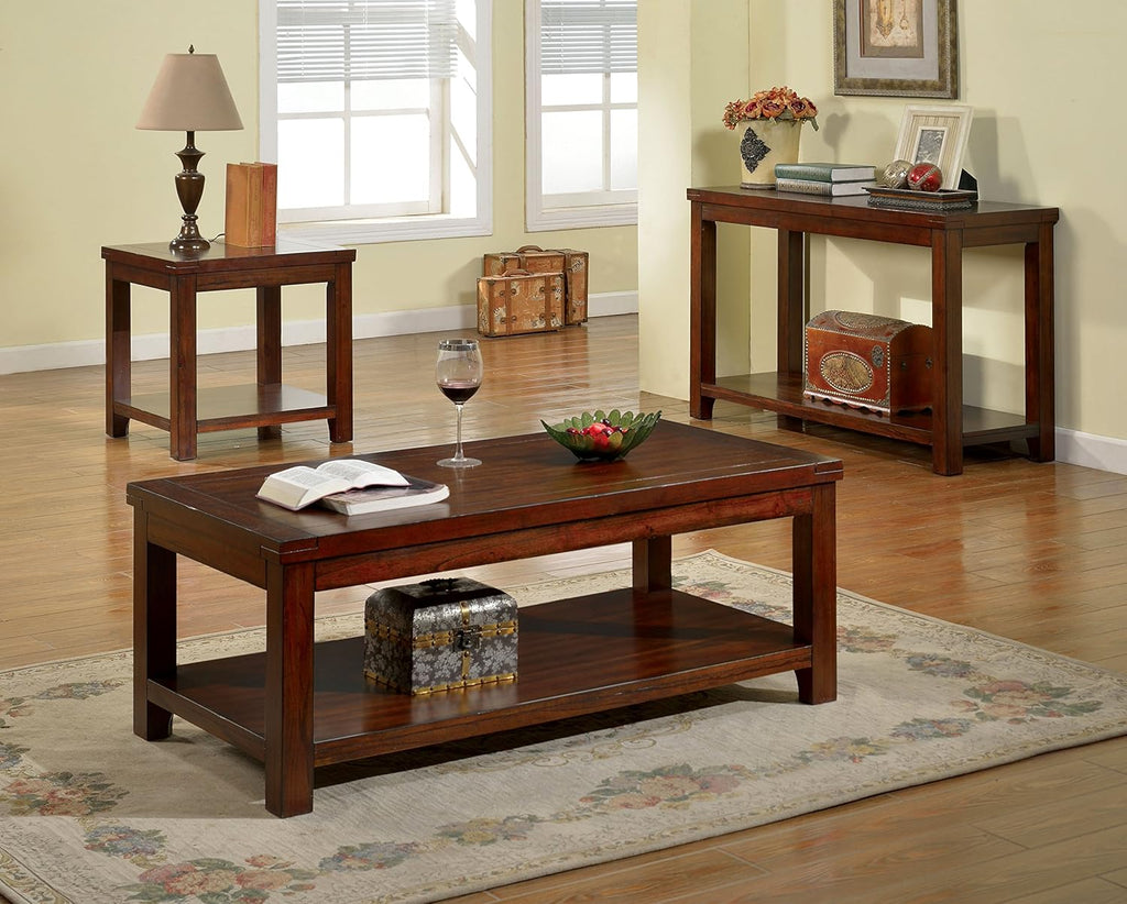 Dark Cherry Sofa Table T38226