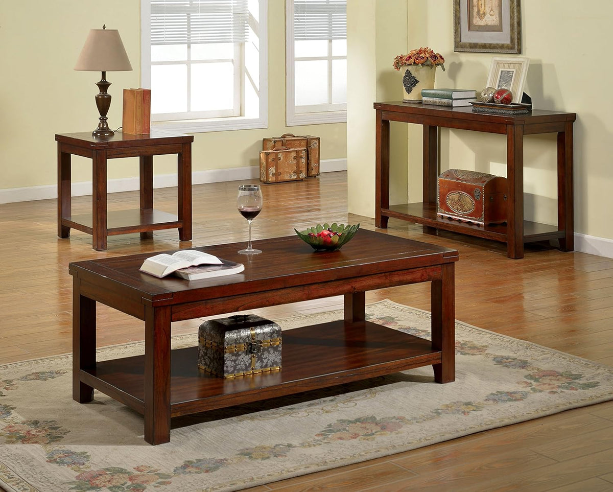 Dark Cherry Sofa Table T38226