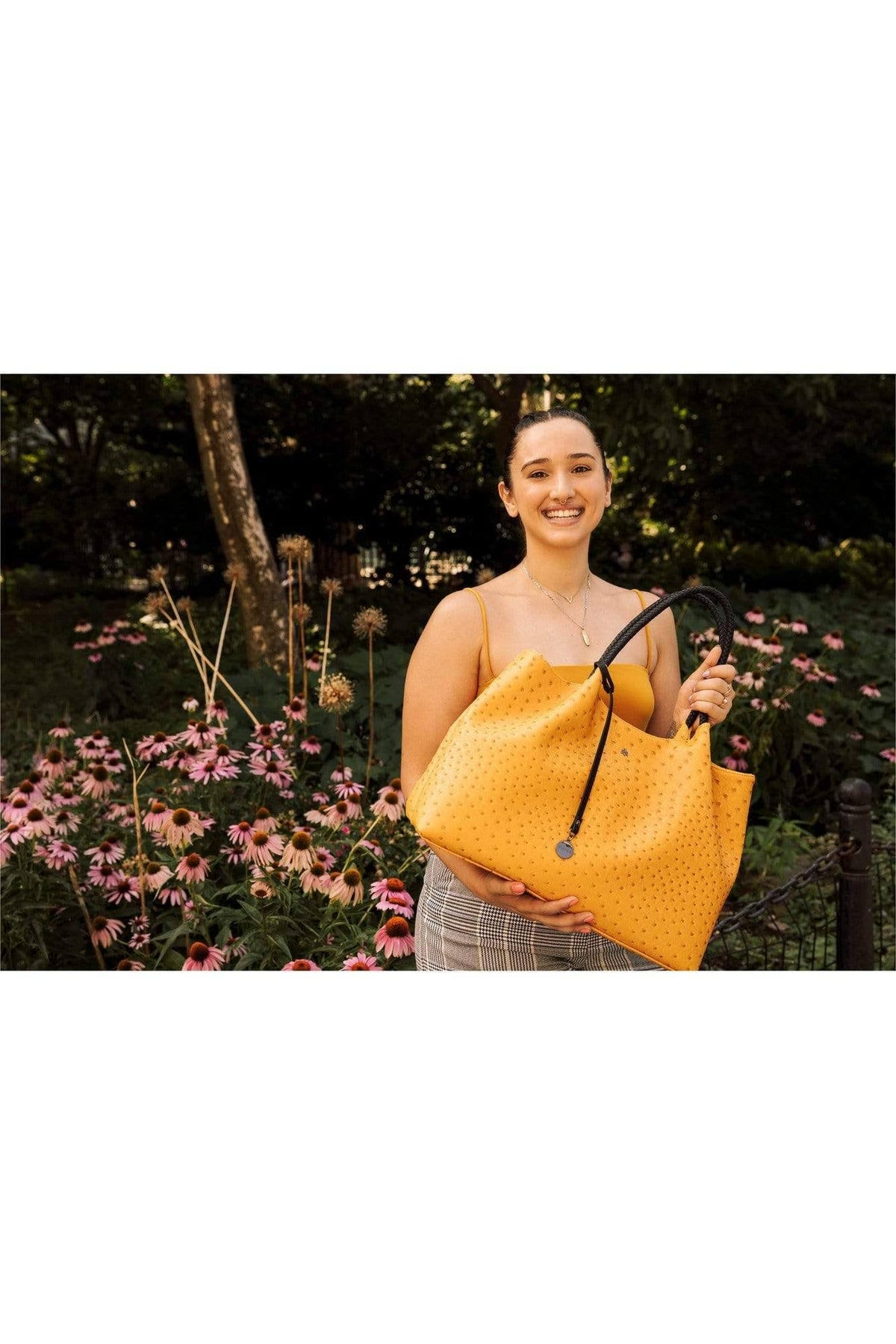 Lavender Vegan Leather Tote Bag G659999