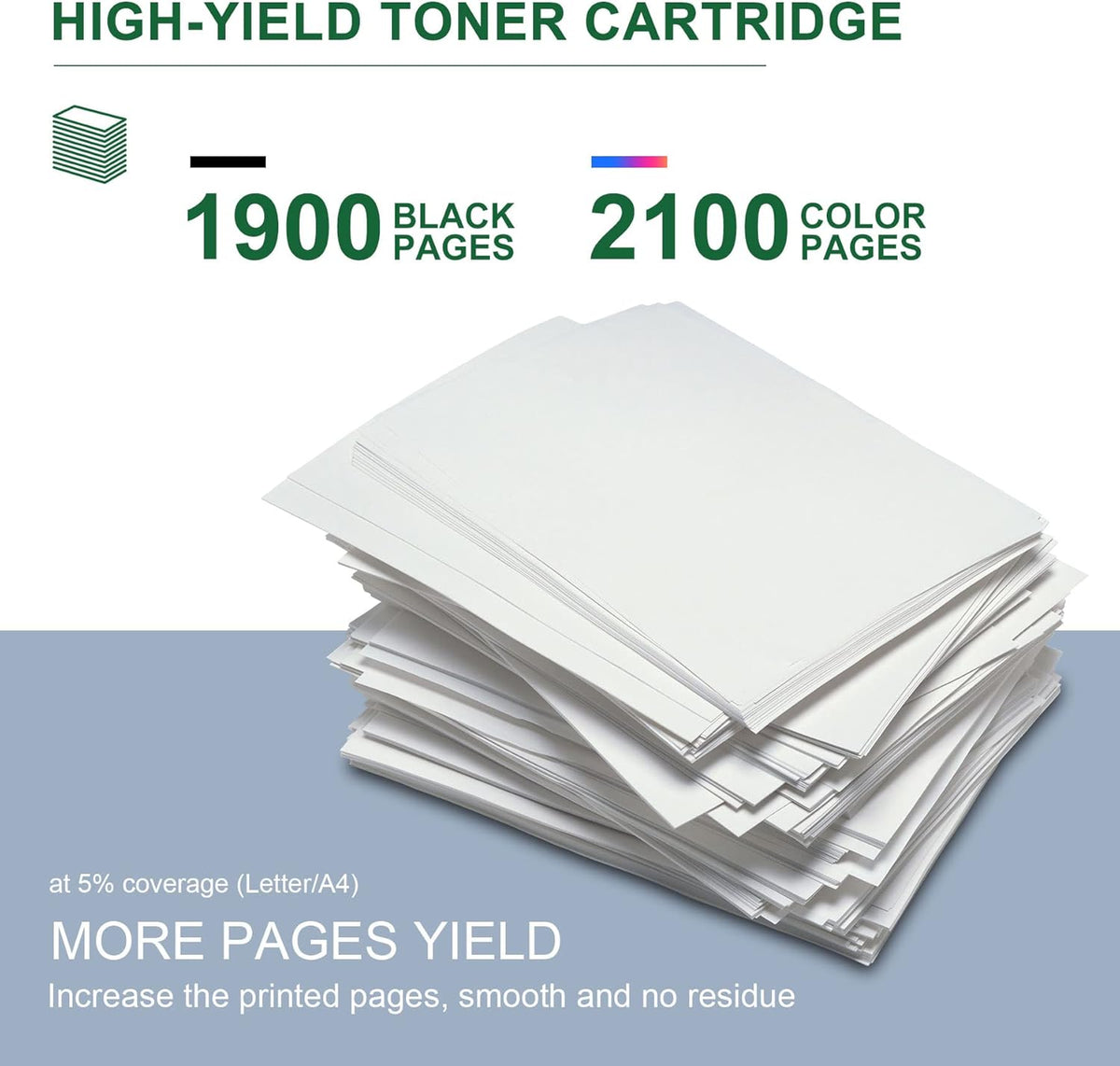 4 Pack Toner Cartridge Replacement V34514