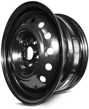 16 inch 5 Lug Black Steel Wheel D2178