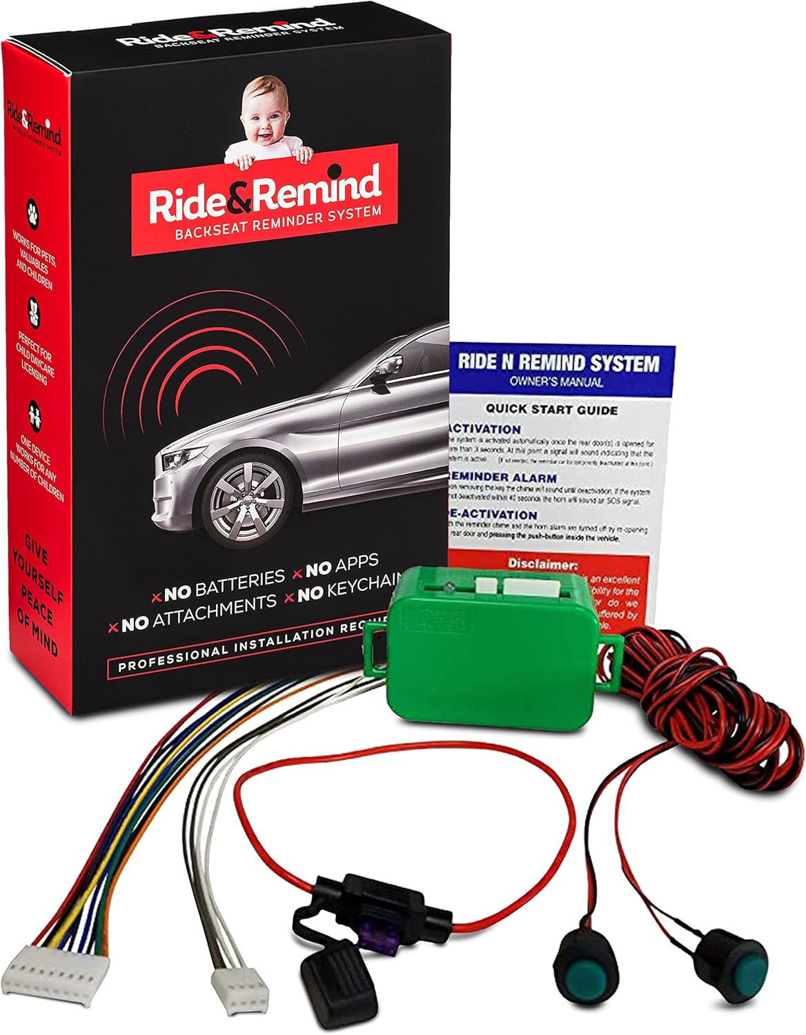 Car Alarm Back Seat Reminder System U75728