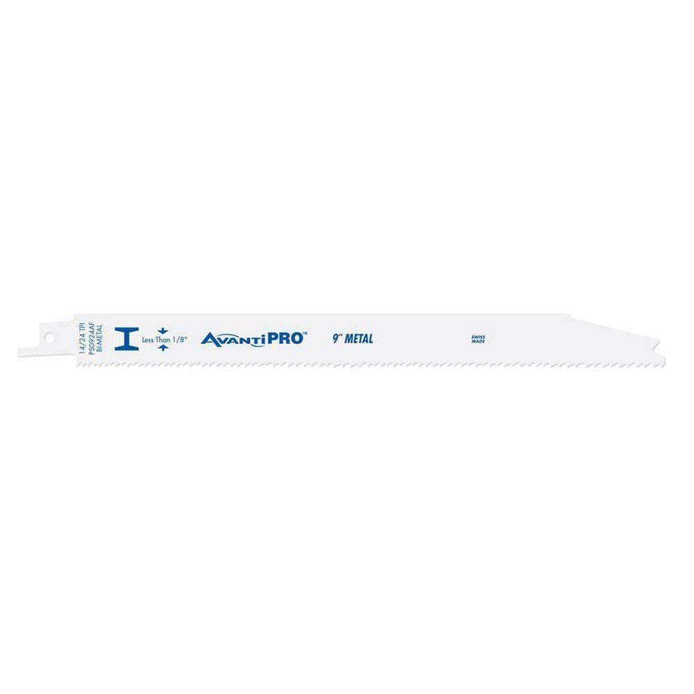 9 in. 14/24 Teeth per in. Thin Metal Cutting Reciprocating Saw Blade 50-Pack M143250