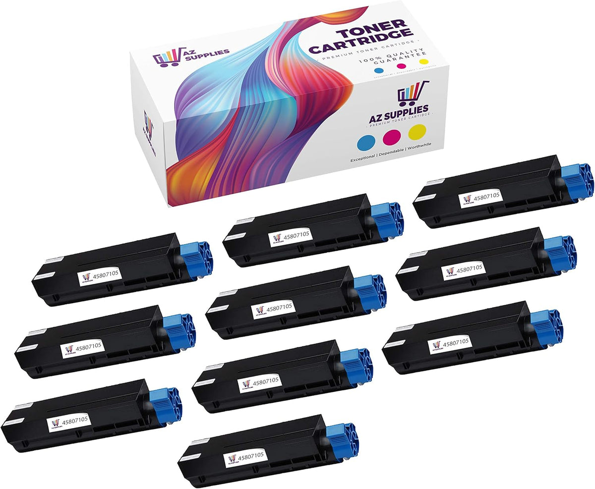 Compatible Toner Cartridge Replacement High Yield Black 10 Packs R8794