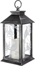 Memorial Lantern with Flameless LED Candle Pack of 2 P51376
