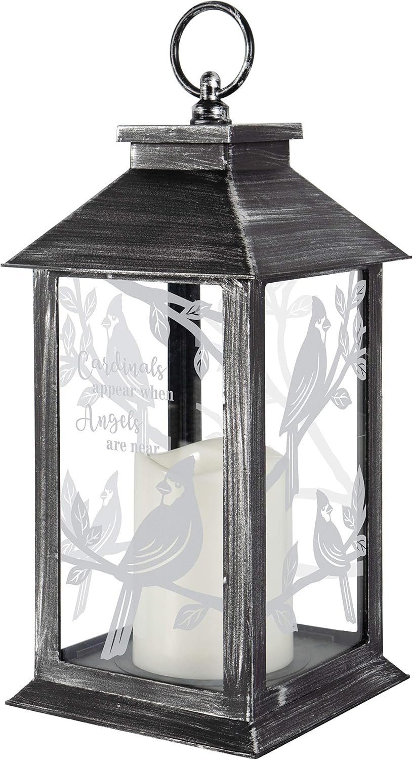 Memorial Lantern with Flameless LED Candle Pack of 2 P51376