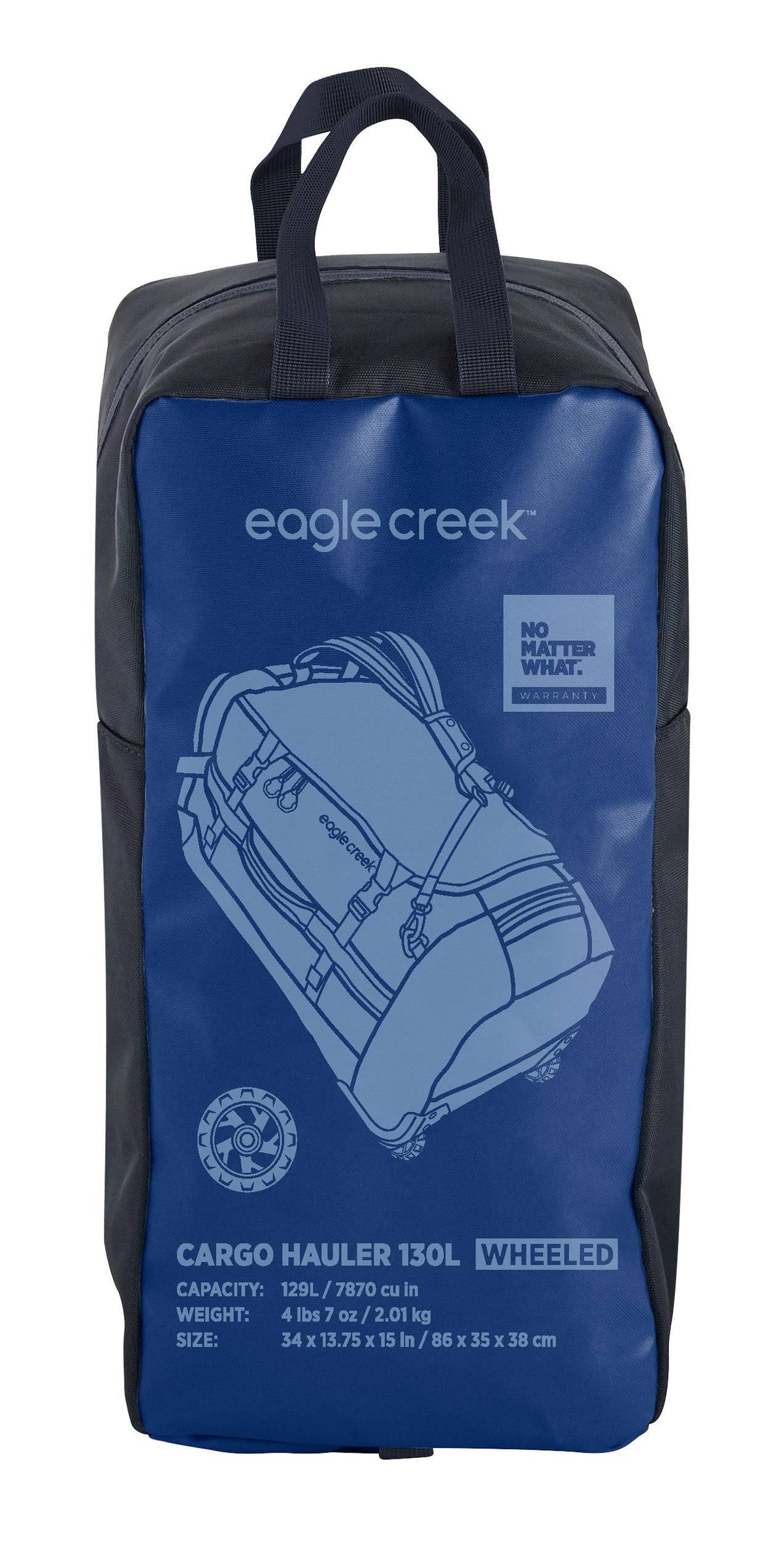 Wheeled Duffel 130L Earth Red K970