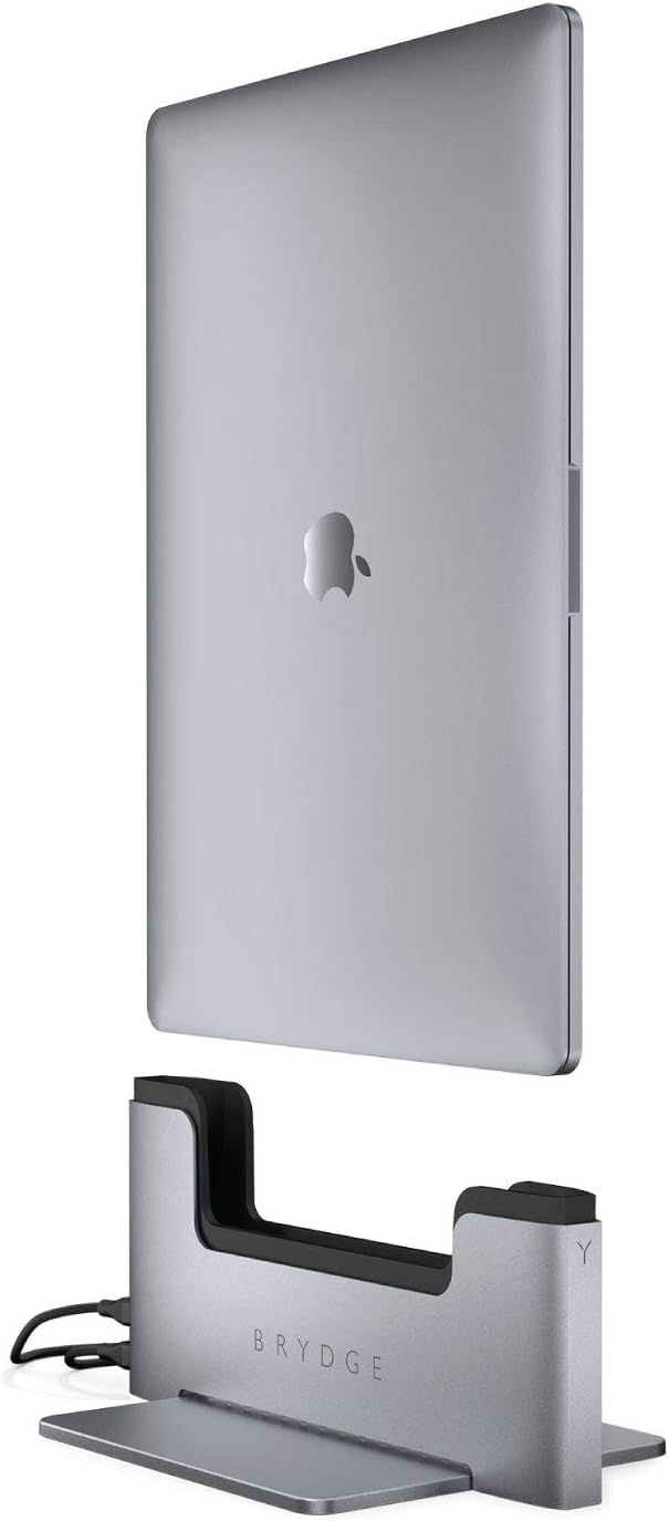 Space-Saving Laptop Stand Vertical Docking Station Z576