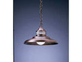 Antique Brass Cream Outdoor Pendant J595
