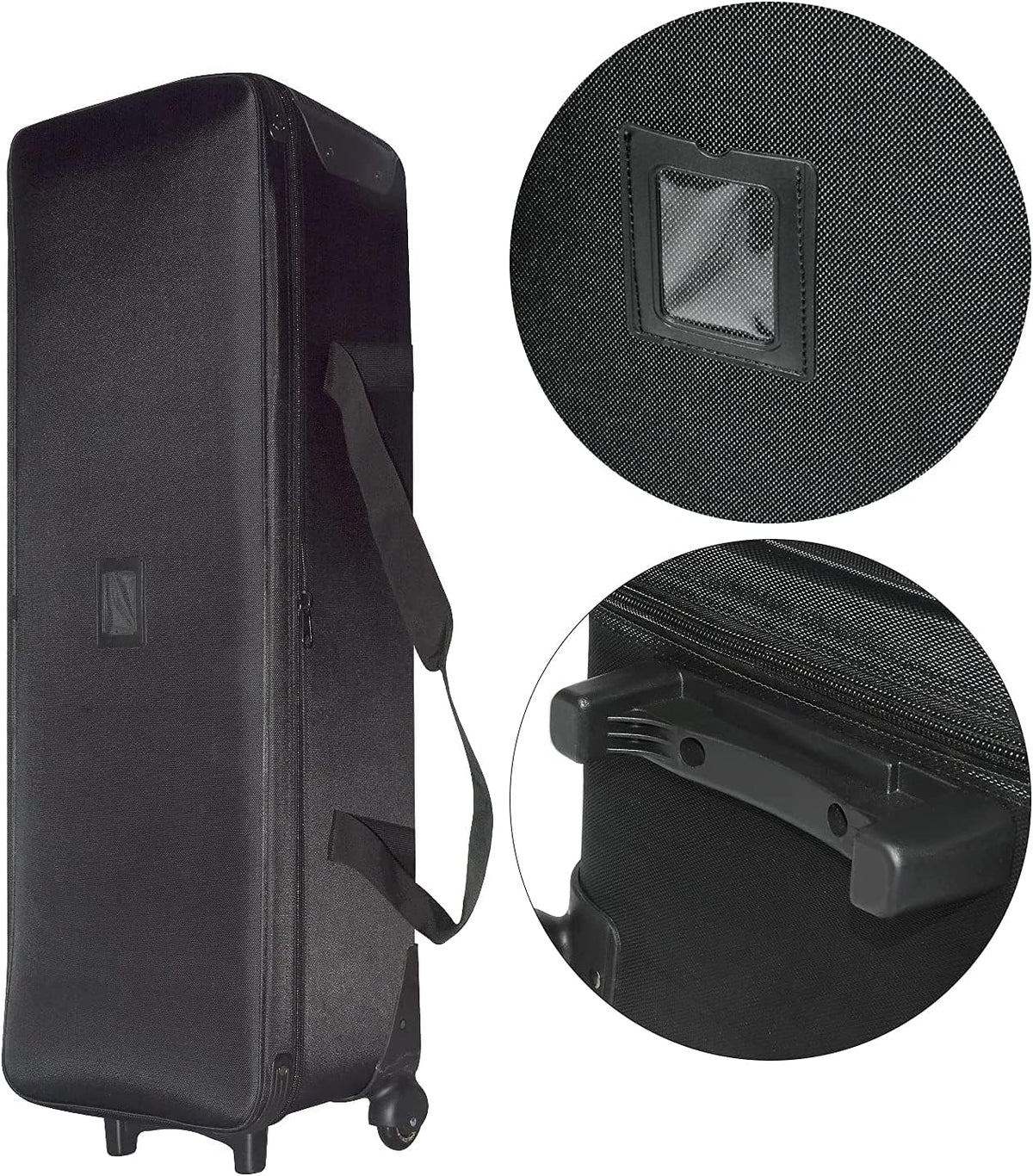Camera Trolley Case with Padded Compartment and Wheels N65258