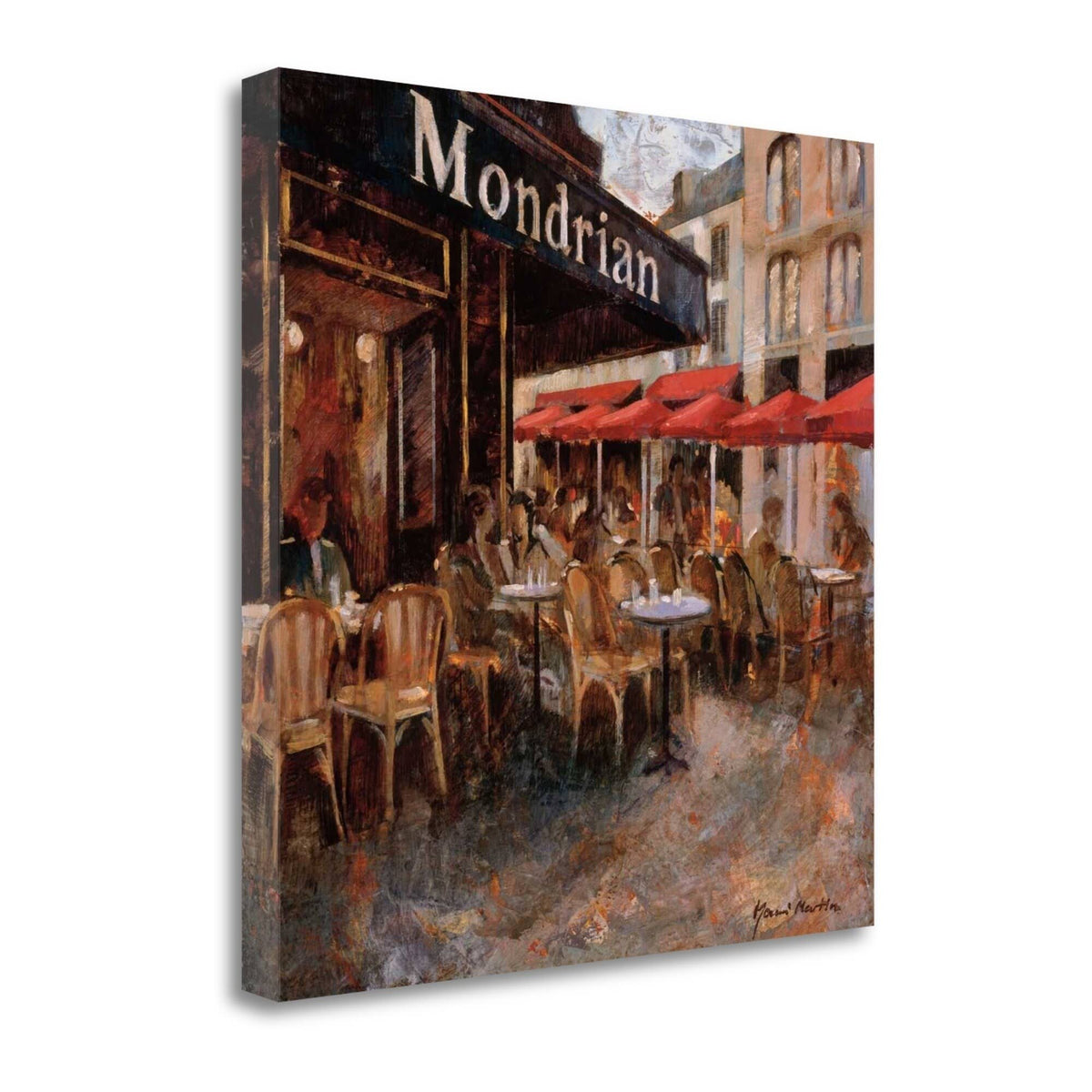 Mondrian Cafe Fine Art Giclee Print R55853