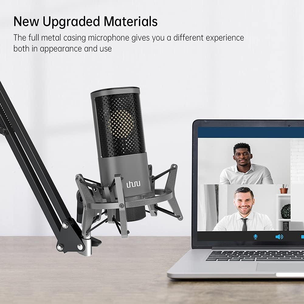 USB Podcast Condenser Microphone Kit Pack of 2 M943358