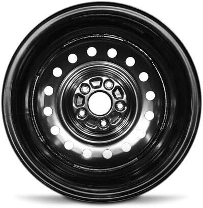 16 inch 5 Lug Black Steel Wheel D2178