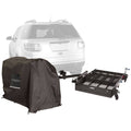 Hitch Carrier with Scooter Cover 500 lb D445