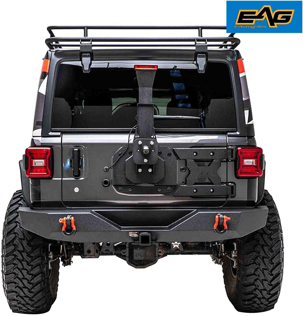Tire Carrier Kit with 3rd Brake Light Bracket and Back Up Camera Adaptor N38685