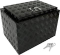 Black Aluminum 5 Bar Tread Underbody Tool Box with Lock X9601