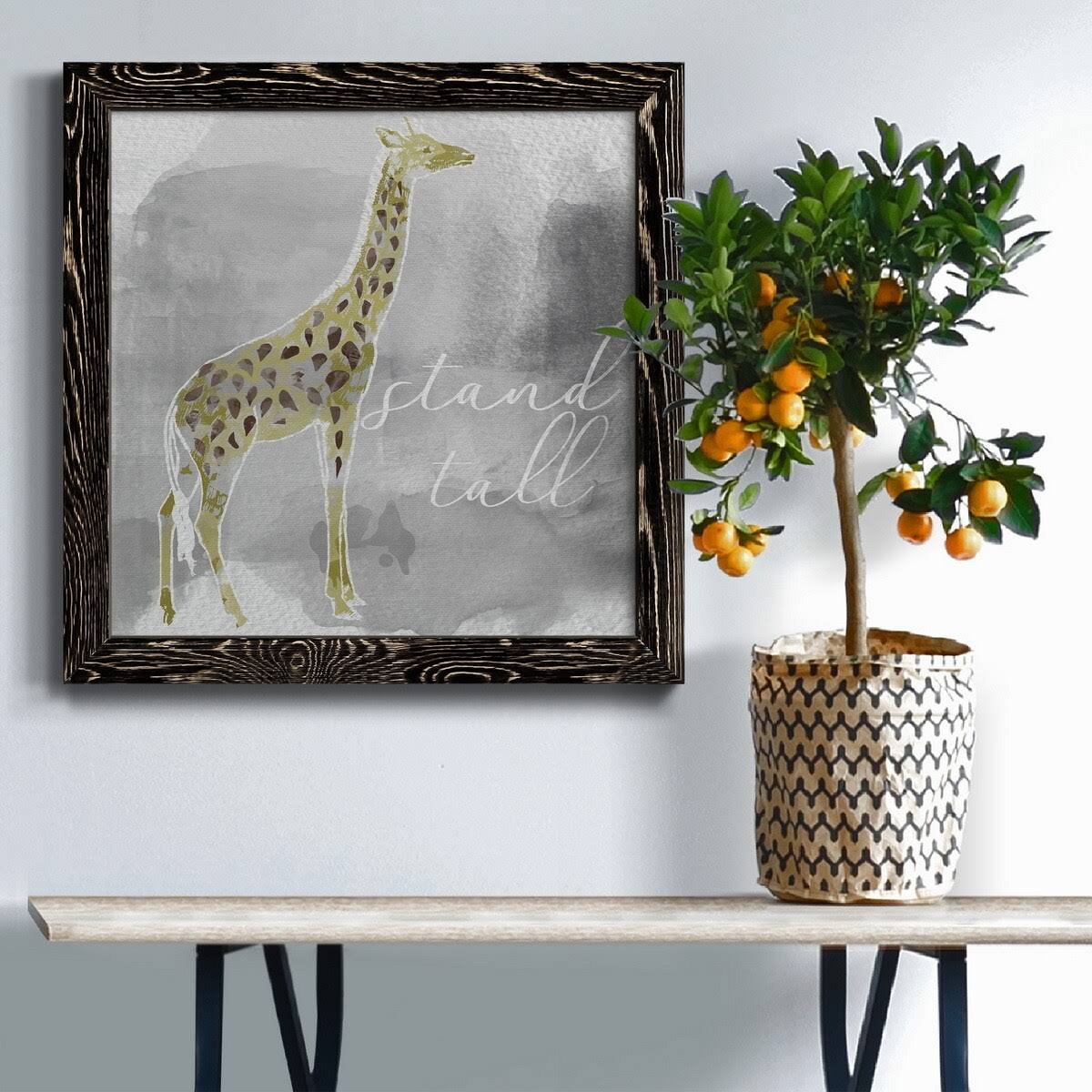 Framed Canvas Ready to Hang 31.5x31.5 White X984849