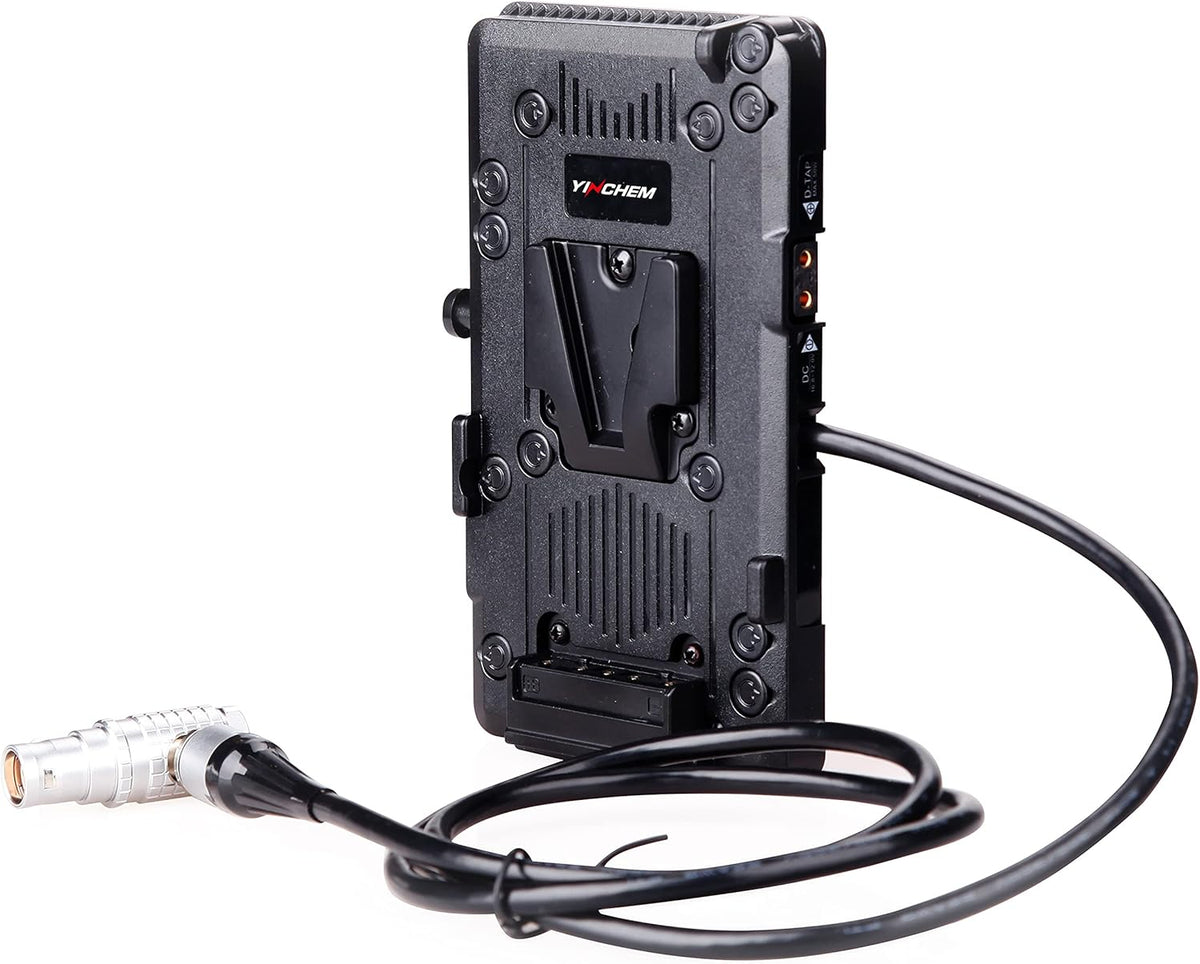 V-Mount Battery Adaptor Plate with D-tap Output and 8 Pin LEMO Connector D586