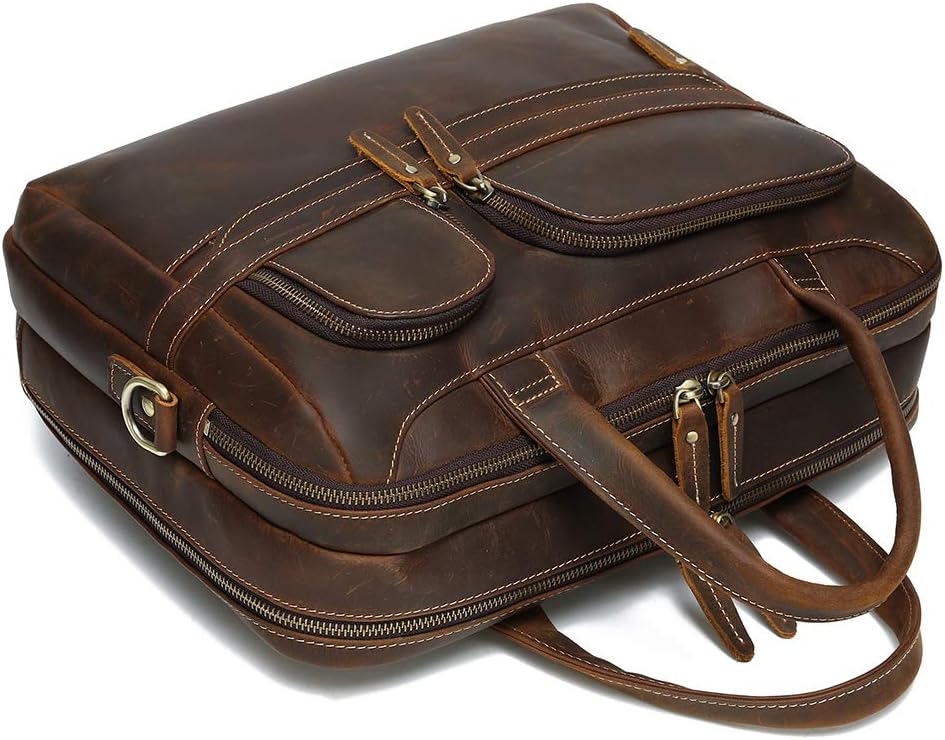 Vintage Leather 15.6 Laptop Messenger Bag A92828