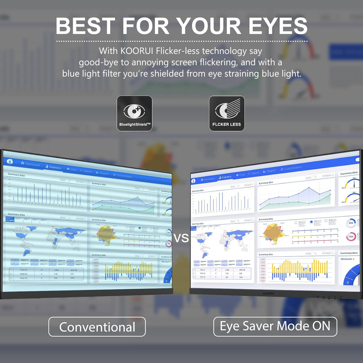 23.8 Inch FHD 1080p IPS 75Hz Computer Monitor B209783