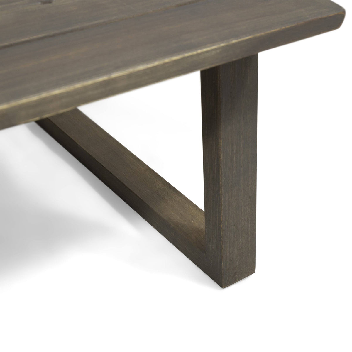 Acacia Wood Chat Set with Coffee Table Z47119