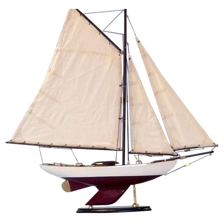 Wood Sailboat A761