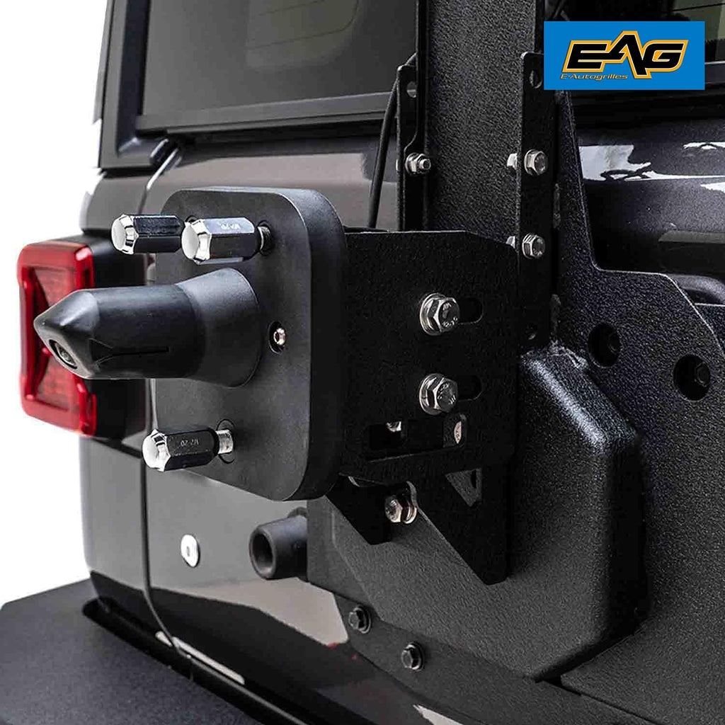 Tire Carrier Kit with 3rd Brake Light Bracket and Back Up Camera Adaptor N38685