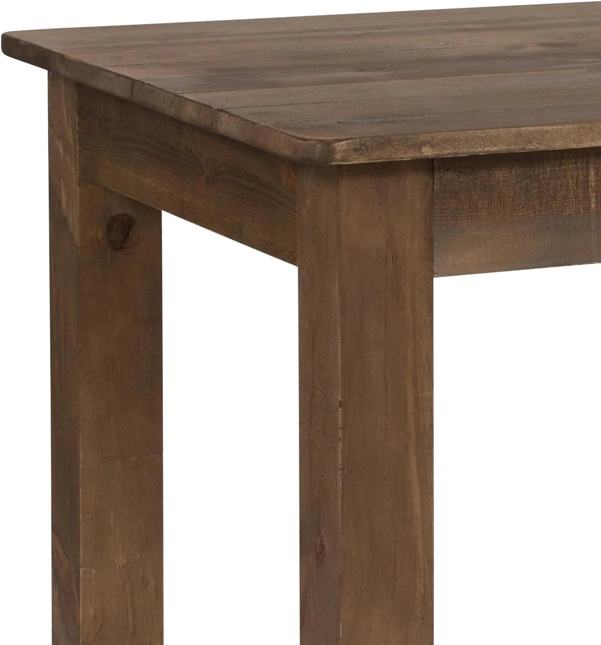 30" Rectangular Solid Pine Dining Table F42537