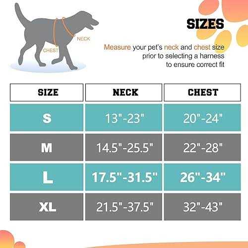Padded Reflective Dog Harness M18137