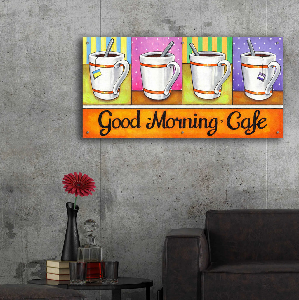 Acrylic Glass Wall Art 48"x24" I4894