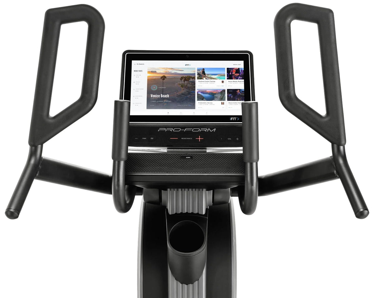 Elliptical with 14” Tilting Touchscreen H46044