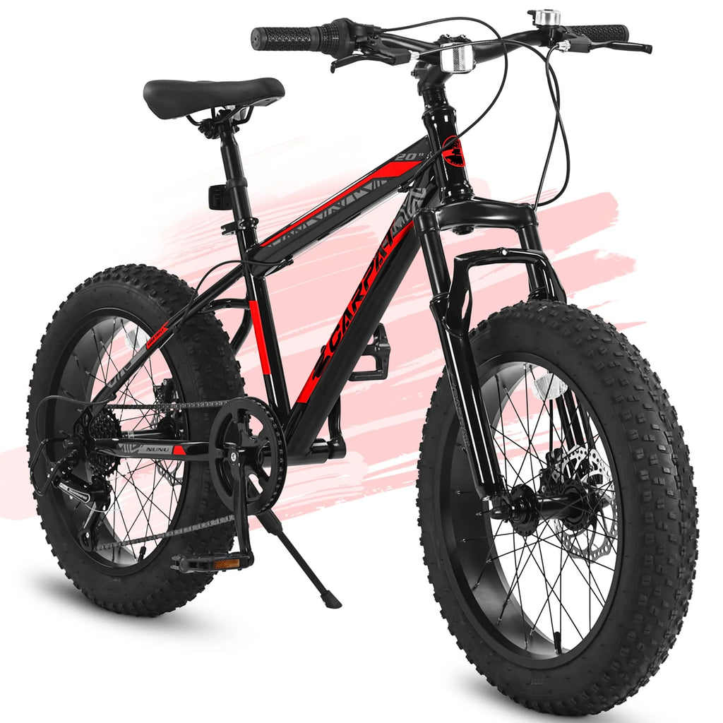 20 Inch 4 Wide Fat Tire 7 Speed Steel Frame Kids Bike H15775