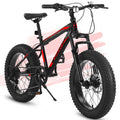 20 Inch 4 Wide Fat Tire 7 Speed Steel Frame Kids Bike H15775