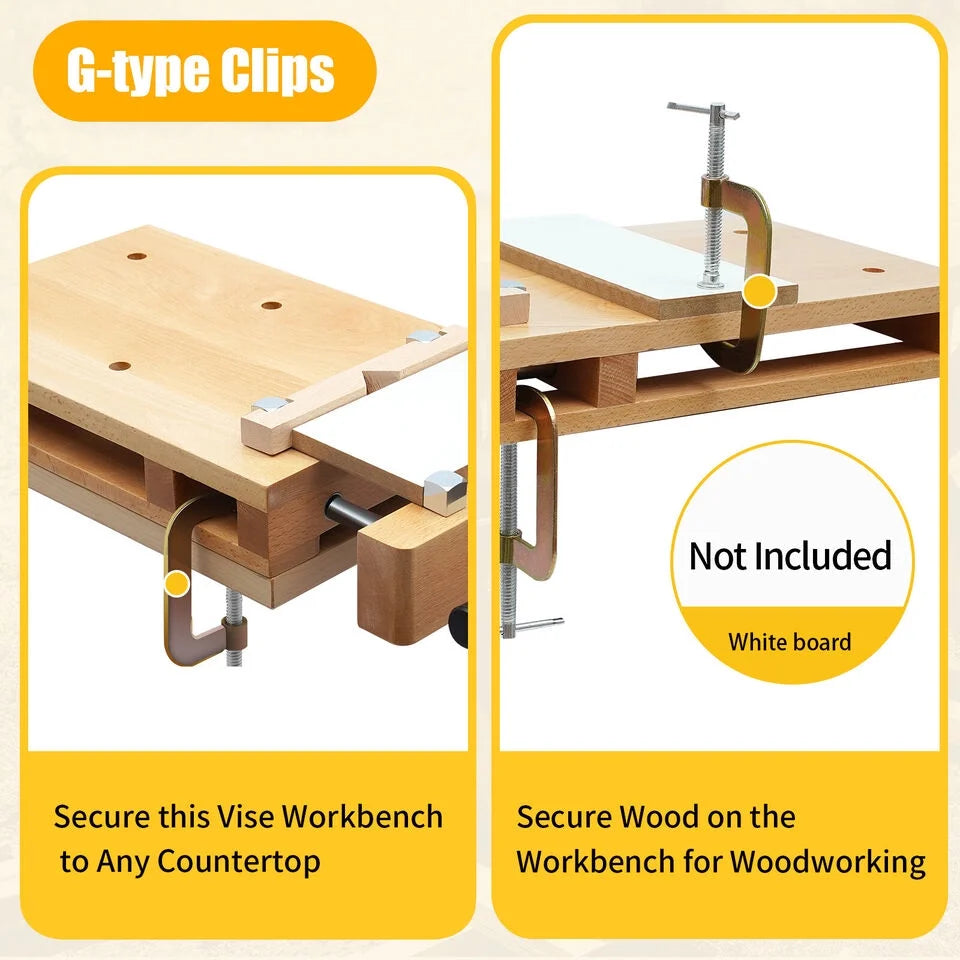 Portable Wood Vise Workbench Q961