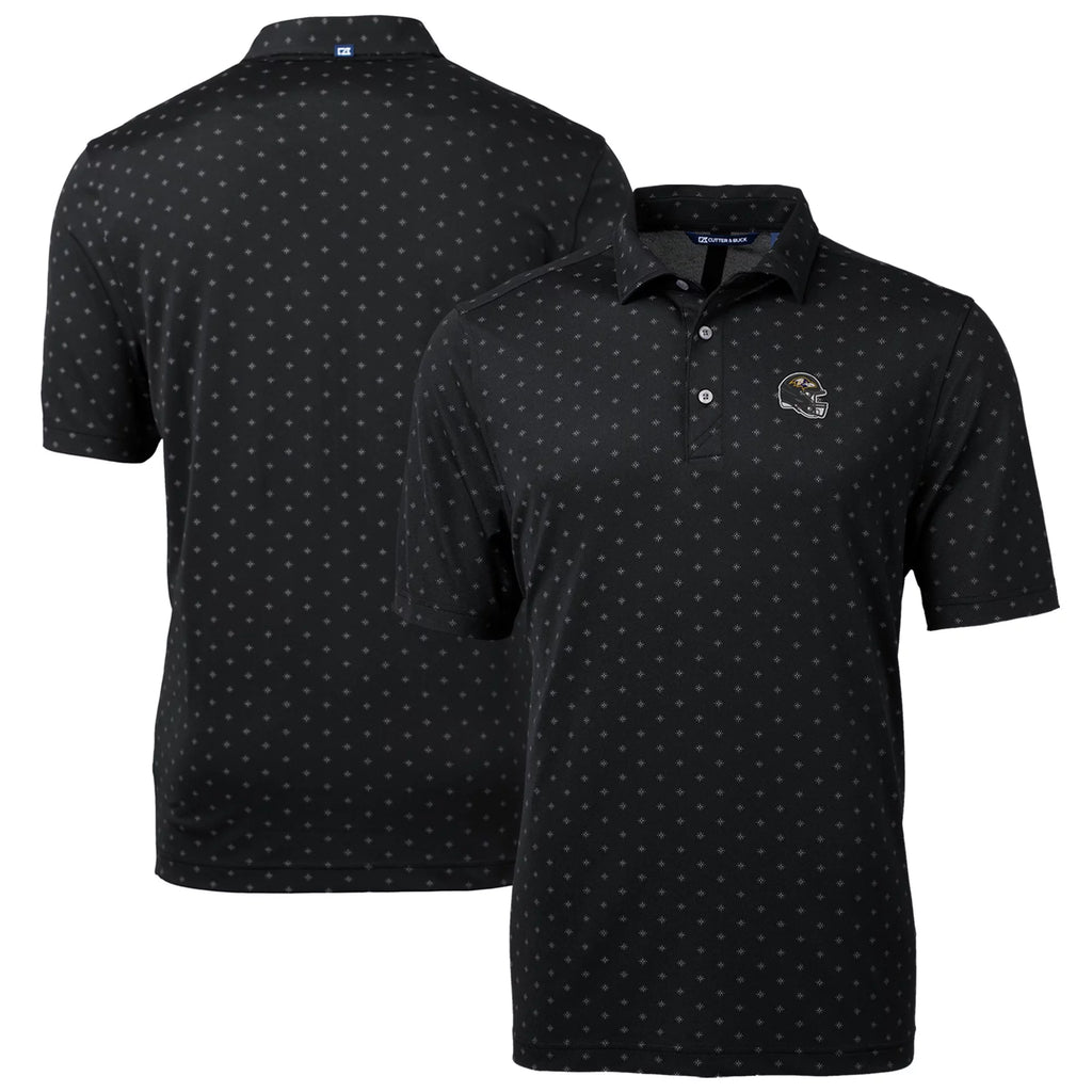 Men's Black Recycled Polo W2521