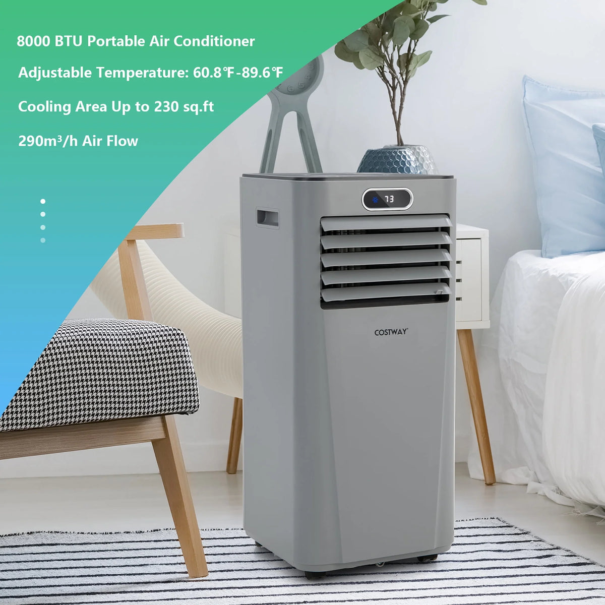 5300 BTU Portable Air Conditioner J366738