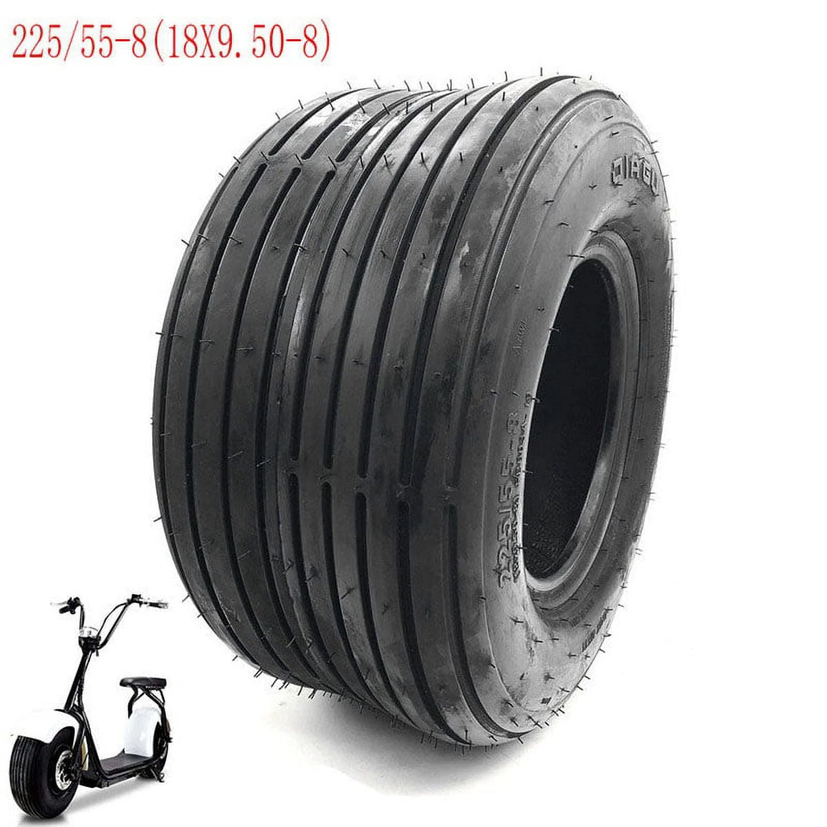 18X9.50-8 225/55-8 Tubeless Tire K542667